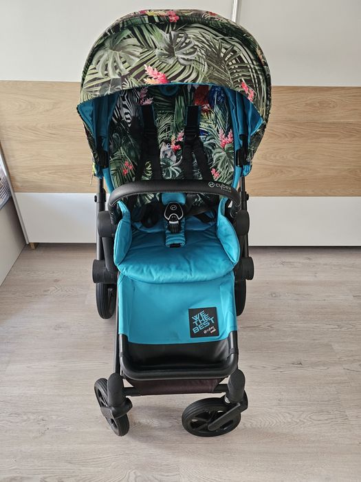 Cybex Priam 3 + тапицерия на DJ Khaled We The Best Blue