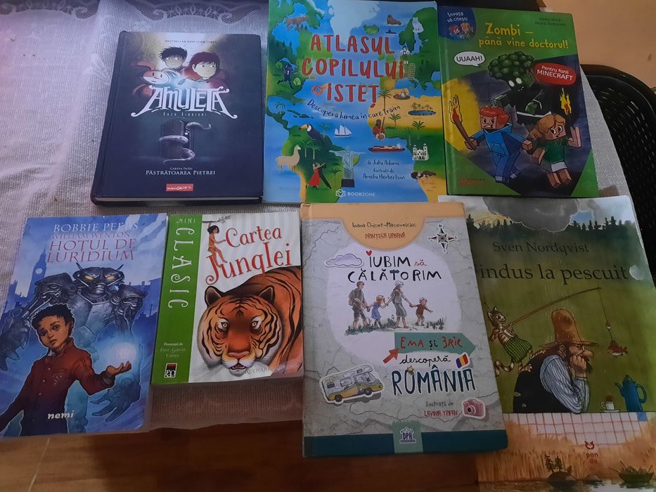 Pachet carti pentru copii noi. In stare foarte buna