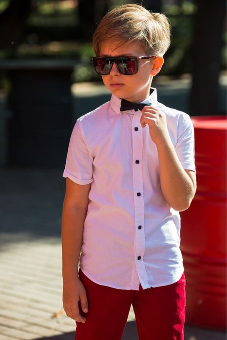 Рубашки на кнопках школьная форма