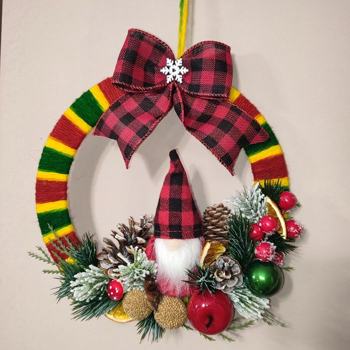 Коледни венци/Елхи с мъх/висулки за закачане/ късметчета