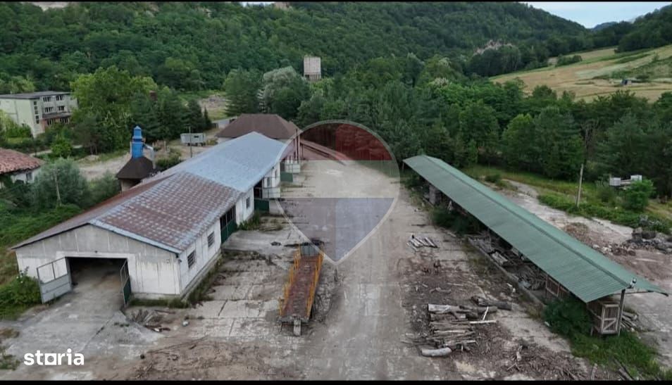 Spațiu industrial 25.015 Mp t eren si hale ,Varfurile