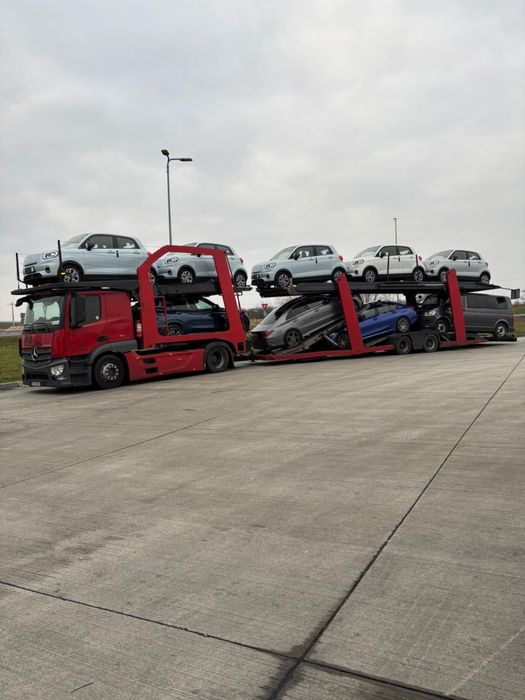 Transport auto Platforma Germania,Belgia,Olanda tur-retur