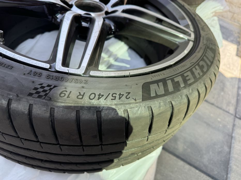 Jante Amg cu cauciucuri michelin in 2 marimi