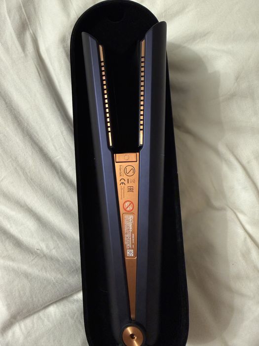 Placă de păr fără fir Dyson Corrale-albastru cu auriu