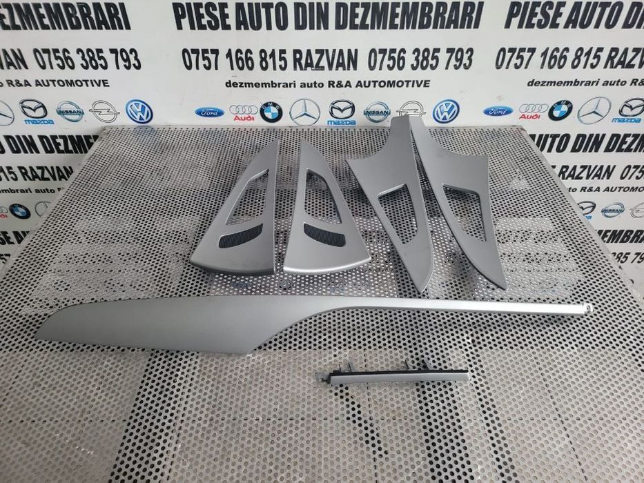 Set Trimuri Trim Ornament Usa Bord Audi A6 4G C7 Volan Stanga