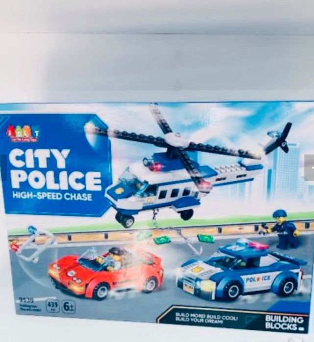Лего конструктор CITY POLICE  439 части