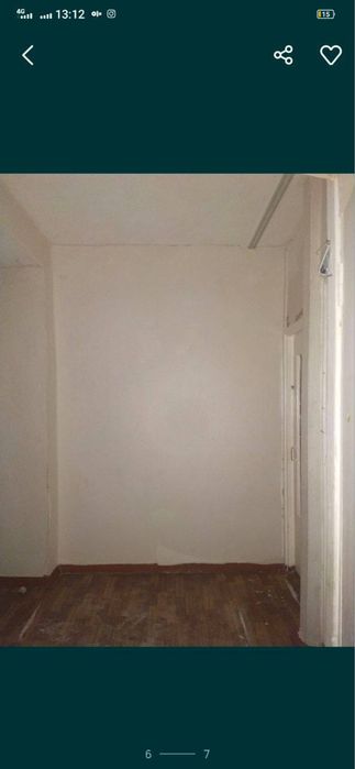 1 хоналик 2 хона килинган ижарага берилади поля олдида