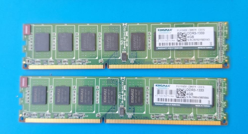 Memorie RAM DDR3 Desktop - Kingston HyperX Gaming / Kingmax / TeamGroup