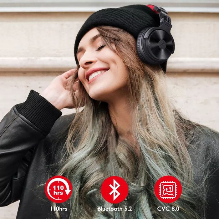 Безжични слушалки OneOdio Studio Pro-M, Bluetooth 5.2 до 110ч. Play
