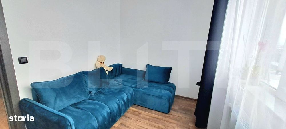 Apartament cu 3 camere, 50 mp, la etajul 2, cu balcon, in zona Tineret