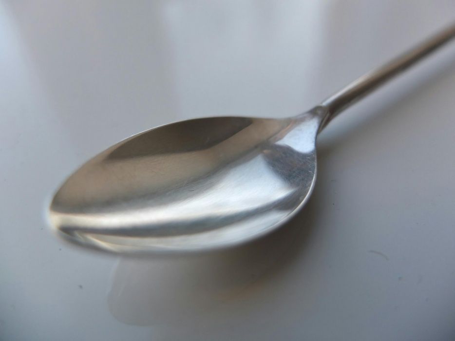Ложки кофейные серебро