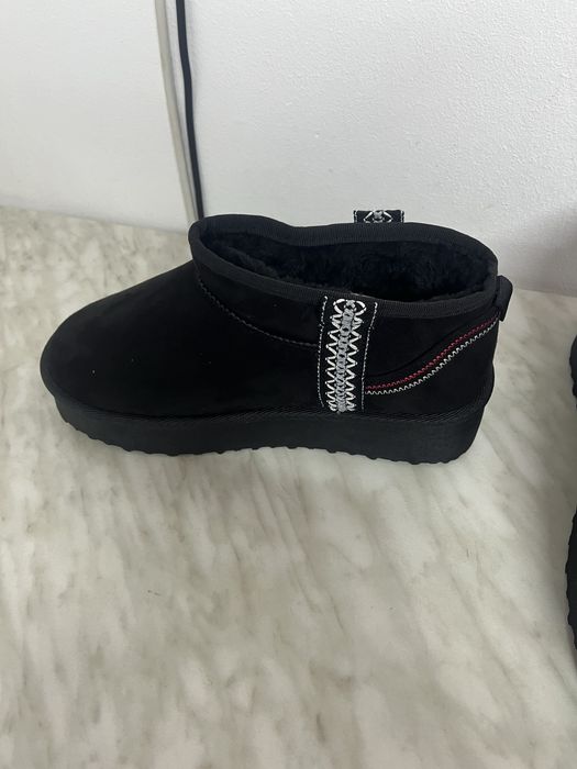 Cizme scurte imblanite