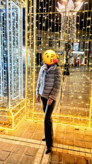 Haina de blana naturala chinchila