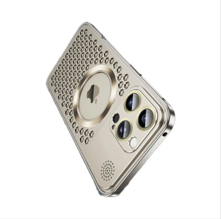 Алюминиевый чехол для Iphone 15 pro max