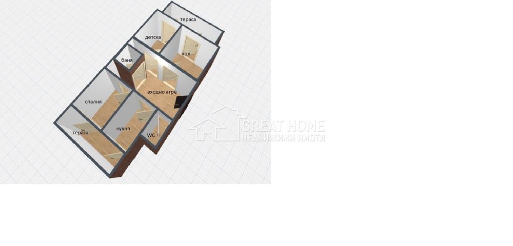 Продава се Четиристаен апартамент в Търговище, Център - 96 кв.м за 638 €/кв.м - Снимка #6