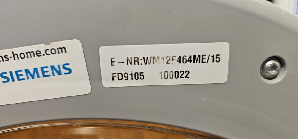 Продавам пералня Siemens WM12E464MЕ за части или ремонт