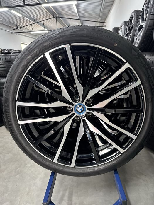 Jante Bmw X5 X6 R22 Originale G05 G06 M742 Bicolor Continental de vara 99% dot 40/2024