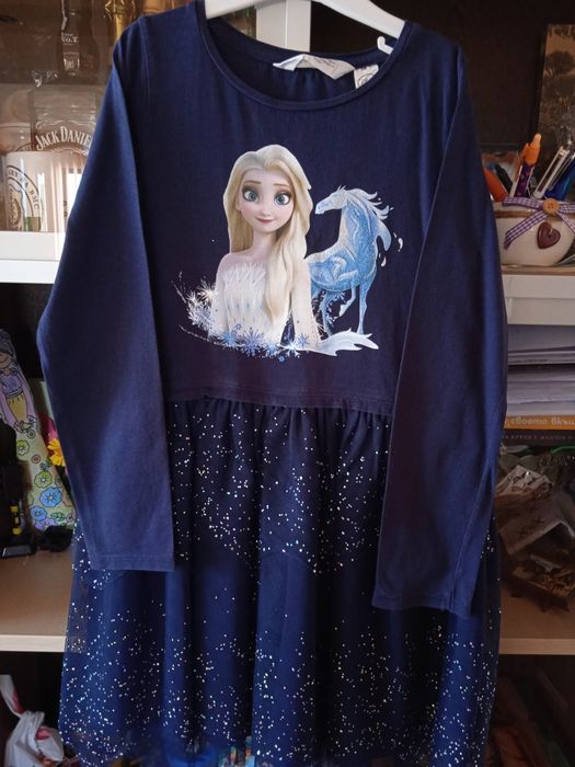 Детски рокли 104- 116см. и дрехи за момиче 7- 8 години