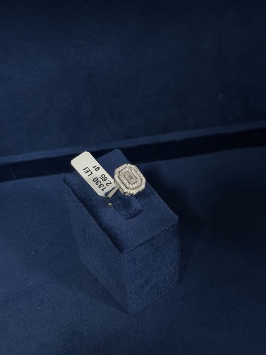 Inel aur alb 14k 2.65gr