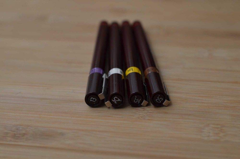 Linere Rotring pentru desen in tus