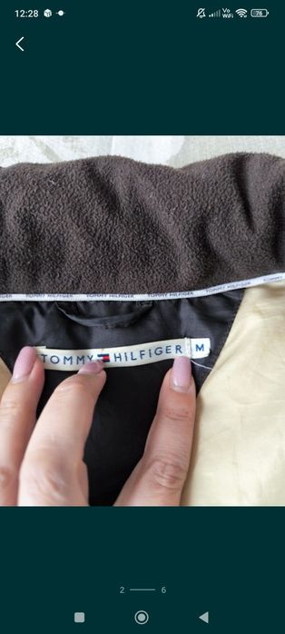 Geaca Tommy Hilfiger puf și pene M