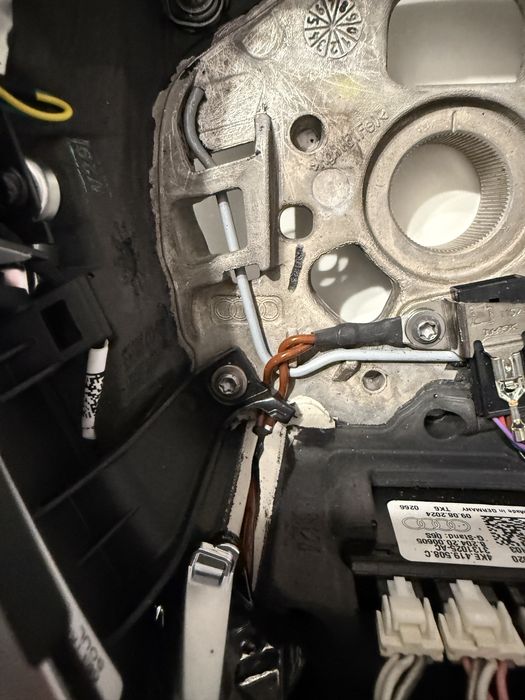 Volan Audi A6 A7 A8 original non S line rotund 3 spite NOU NOUT