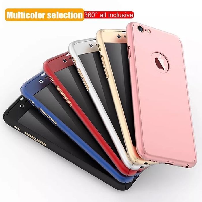 Bumper / Husa 360° fata + spate iPhone 6 , 6s , 7 , 7 plus , 8, 8 Plus