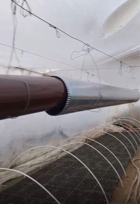 Ракетна Пелетна Печка за Склад или Оранжерия