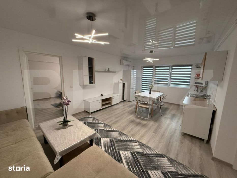 Apartament de 2 camere, 55 mp, loc de parcare subteran, Copou Garden