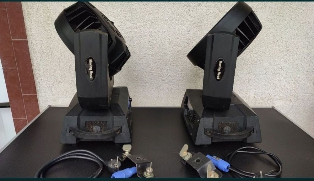 2 bucati led wash zoom moving head light rgbw