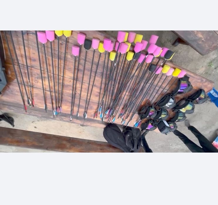 Продам пейнтбол из лука  комплект 10