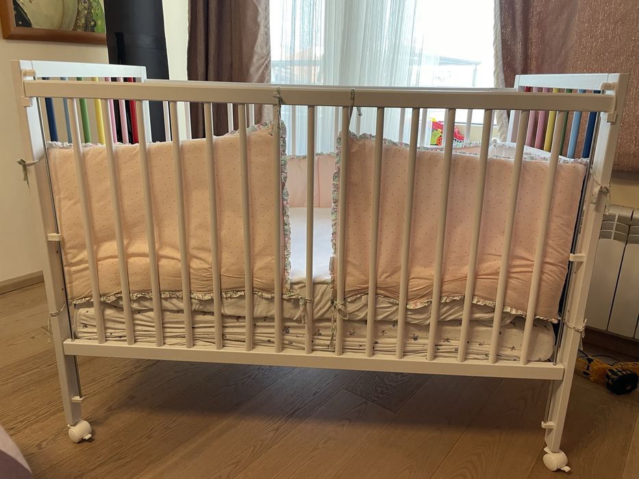 Детски лекло-кошара + матрак