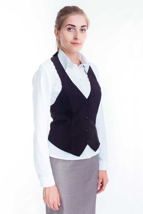 Жилеты классик сигнальный персонал Jiletka bar restoran ofis скидка