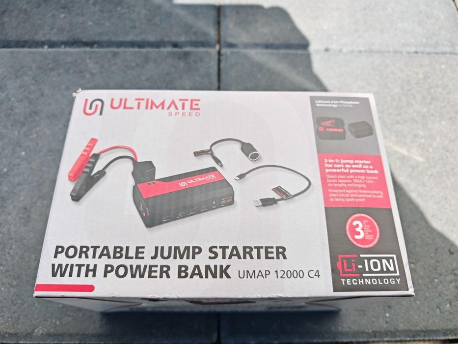 Starter Baterie Externa Auto 12V pornire masina Ultimate Speed Nou