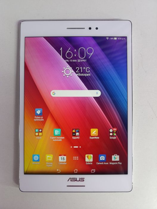 Tableta  deosebita Asus Zenpad S 8.0 display ips 2k procesor Intel 32gb cu 2gb ram