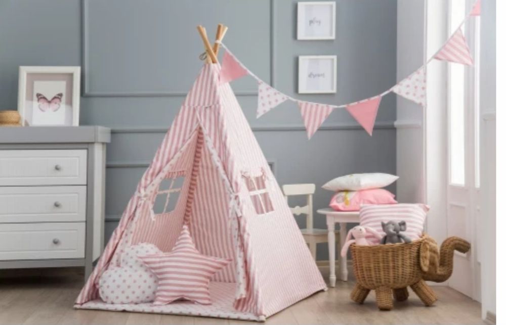 Cort teepee de joaca pentru copii