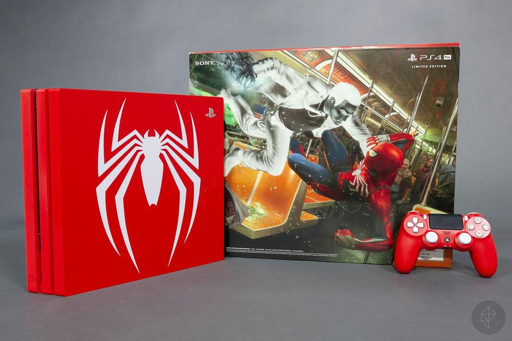 AKSIYA!!! Ps4 PRO《 SPIDER MAN 》Exclusive. { 4K } HDR. 1.TB.