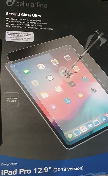 Протектор за дисплей iPad PRO 12.9' (2018] [ново]

Доставка