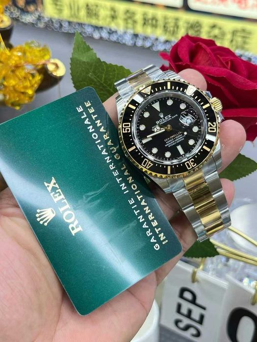 rolex seadweller 43mm двуцветен