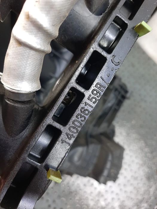 galerie admisie cu gaz 1.6b h4md7 dacia duster  140036159r