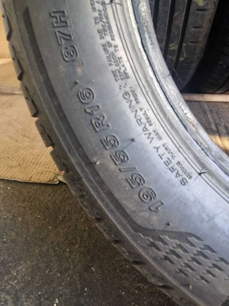4 Bridgestone R16 195/55
летни гуми DOT4019