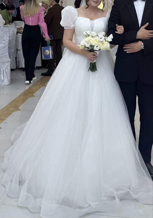 Продается/сатылады блестящее свадебное платье