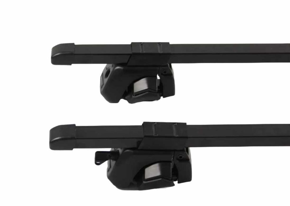 Напречни греди за багажник, 120cm с ключ - метални