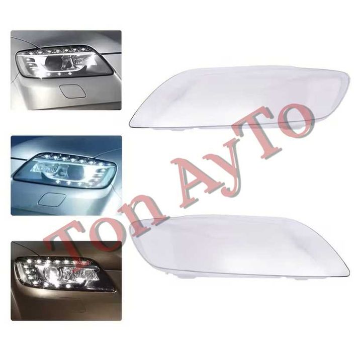 Стъкла Капаци Ауди Audi Q7 2006 - 2015 Капаци за Фарове