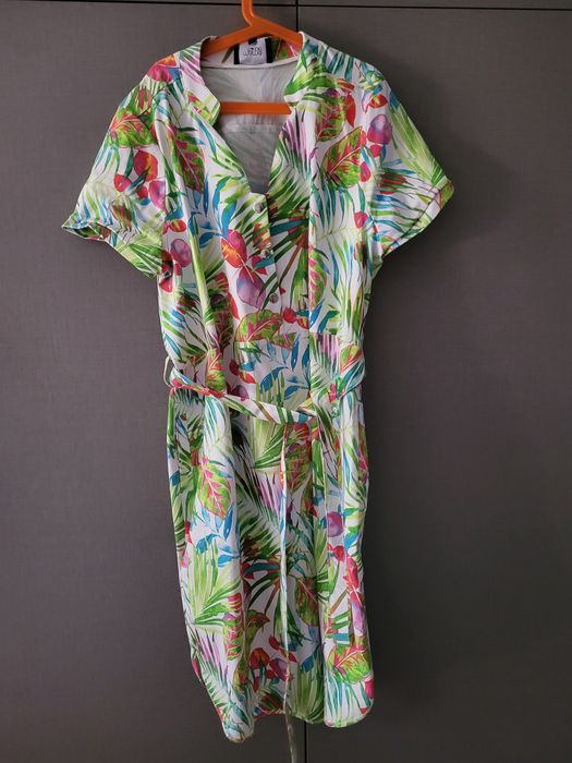 Еластична рокля за бременни и кърмещи