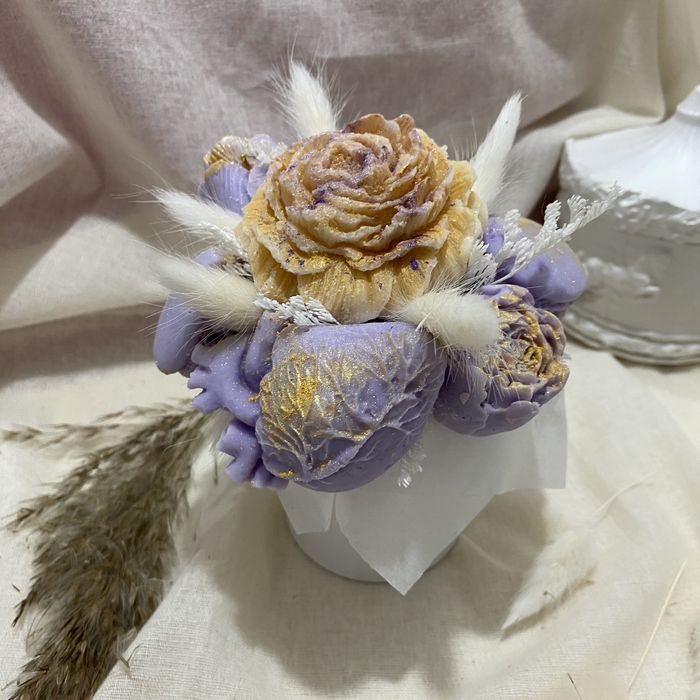 Aranjamente parfumate din ceara de soia