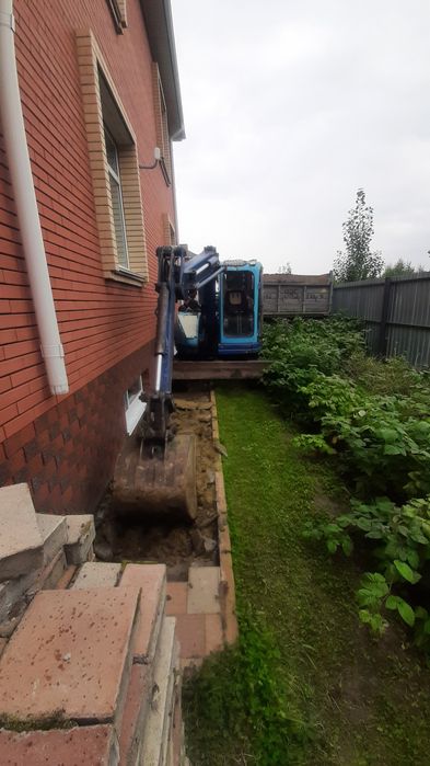 Услуги  мини экскаватора