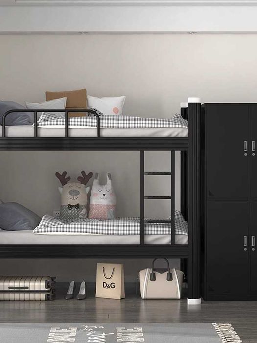 Двухъярусная кровать/ двух этажная кровать из нержавейки