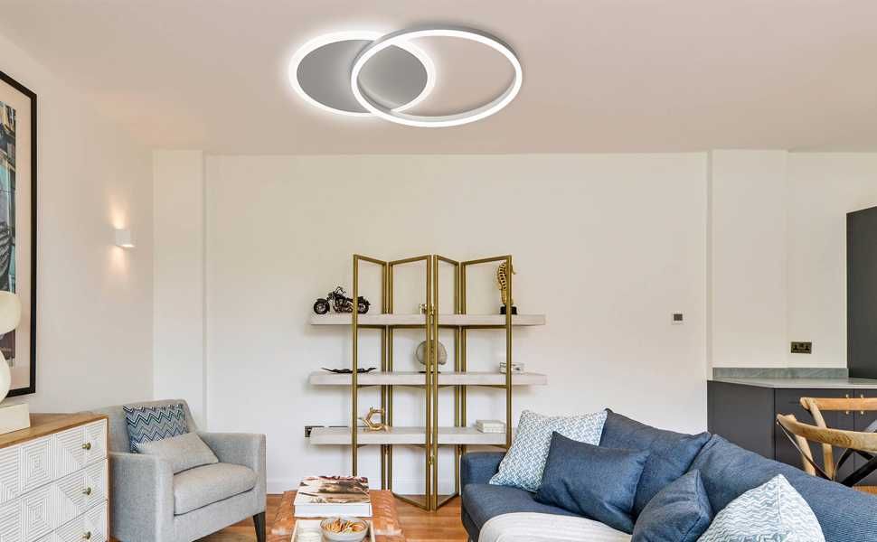 LED лед полилей за таван осветление с дистанционно управление Намален!