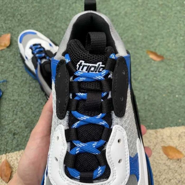 Balenciaga Triple S - Black/Grey/Blue